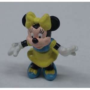   : b16 DISNEY MINNIE MOUSE IN YELLOW DRESS PVC FIGURE: Everything Else