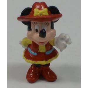    B16 DISNEY MINNIE MOUSE IN RED DRESS PVC FIGURE: Everything Else