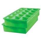 Perfect Cube Silicone Ice Trays 2 pk.By Tovolo   Green
