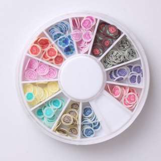 Condition: 100% New Mixed Color and Pattern 3D Nail Art Fimo Slice