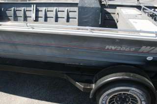 1998 Landau WeldTek 2069MV 20 Wide Jon River Fishing Aluminum Boat 
