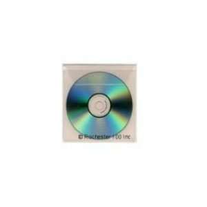   Adhesive Back Mini CD Holders   100pk Clear