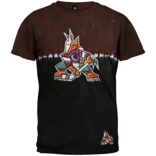 Phoenix Coyotes   Redline Tie Dye T Shirt  