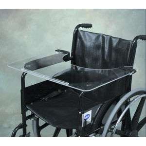 Clear Acrylic Wheelchair Tray Velcro Wheel Chair  