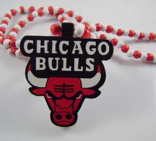   BULLS OX Sign Pendant Beaded Chain Wooden Beads Rosary Necklace 2Color
