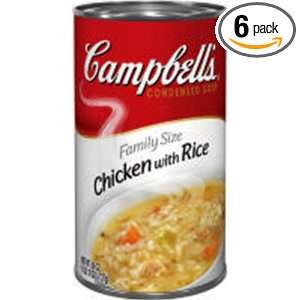 Campbells Chicken and Rice Soup Grocery & Gourmet Food