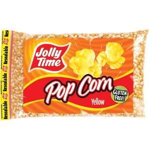 Jolly Time Popcorn Yellow   12 Pack  Grocery & Gourmet 