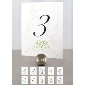   Table Numbers Packs of 12 Style 1037 06 Arts, Crafts & Sewing