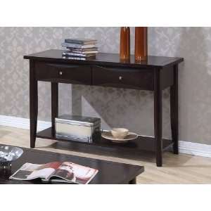  Sofa Table in Cappuccino by Coaster Furniture: Home 