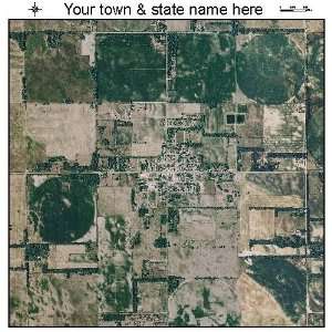   Aerial Photography Map of Chambers, Nebraska 2010 NE 