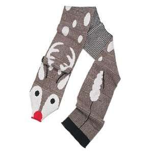  Recycled Cotton Reindeer Scarf
