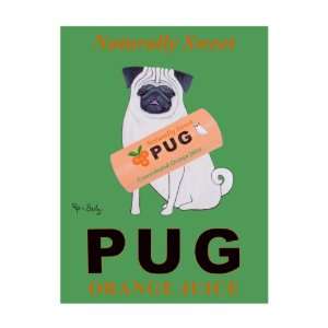  Pug Fine Limited Edition Print by Ken Bailey