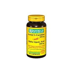 Acetyl L Carnitine 400 mg / Alpha Lipoic Acid 200 mg   Helps Support 