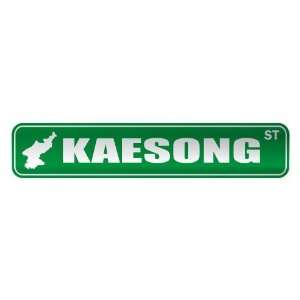     KAESONG ST  STREET SIGN CITY NORTH KOREA: Home Improvement