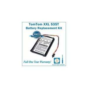    Battery Replacement Kit For TomTom XXL 535T GPS Electronics