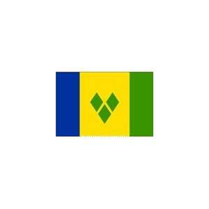 St. Vincent and Grenadine 5 x 3 Flag