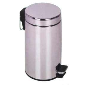  Stainless Steel Trash Can Case Pack 2 Arts, Crafts 