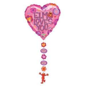  Love Balloons   24 Elmo Love You Drop A Line Toys & Games