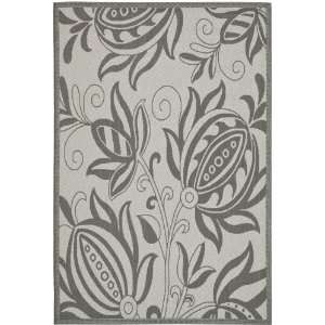  Safavieh Courtyard Collection CY6109 78 6 Light Grey and 