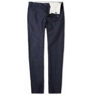  Clothing  Trousers  Formal trousers  Slim Fit Linen 
