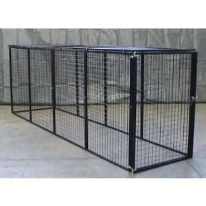    Bronze Series Enclosed Top Dog Kennel 22 Panel