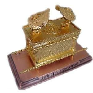 The Ark Of The Covenant Gold Plated Medium   size 3.75 X 2.35 X 2.50 