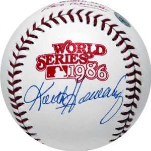  Keith Hernandez Autographed World Series Baseball Sports 