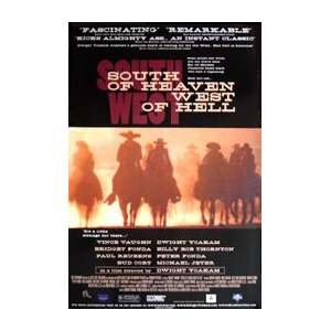  SOUTH OF HEAVEN, WEST OF HELL Movie Poster