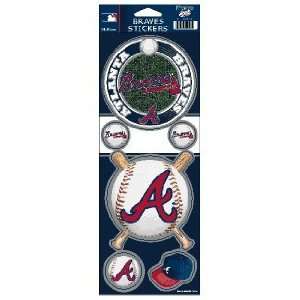    Atlanta Braves Prismatic Stickers Pack *SALE* Toys & Games