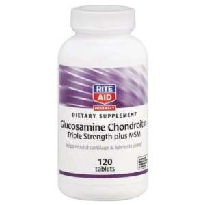  Rite Aid Glucosamine Chondroitin, 120 ea Health 