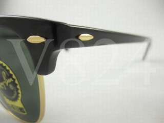 Ray Ban RB 3016 ClubMaster RB3016 01 RB3016 W0365 49MM  
