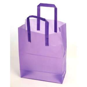   Tri Fold Handle Plastic Shopping Bag, 43.6 cents/bag 