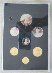 KINGDOM OF LESOTHO 7 Coins 1979 Proof Set KM PS10  
