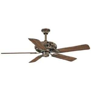  52 Vaxcel Odessa Royal Bronze Finish Ceiling Fan: Home 