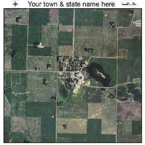   Aerial Photography Map of Hanska, Minnesota 2010 MN 