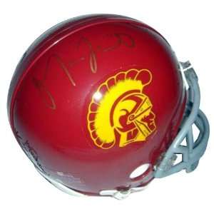  Matt Leinart Autographed USC Trojans Mini Helmet 