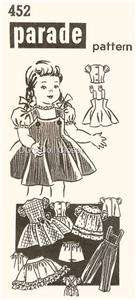 Vintage Doll Clothes Pattern 452 18 ~ Chatty Cathy  