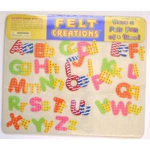    Felt Creations Felt Picture Set   Alphabet Letters: Toys & Games