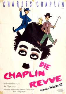 Die Chaplin Revue ORIG Kinopl DIN A1 Charlie Chaplin  