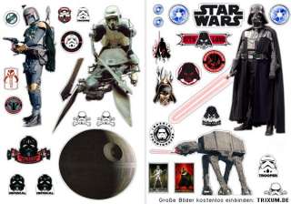 Star Wars Clone Wandtattoo Wandsticker Empire / Rebels  