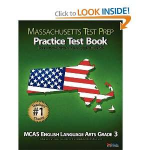  MASSACHUSETTS TEST PREP Practice Test Book MCAS English Language 