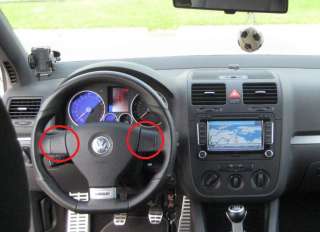 REAL CARBON Lederlenkrad VW GOLF 5 V PASSAT EOS R32 GTI  