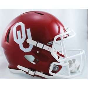  Oklahoma Sooners Revolution Speed Pro Line Helmet: Sports & Outdoors