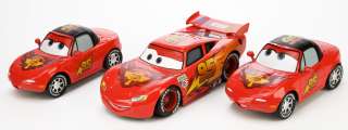 CARS 2   Walt Disney SET   Auto Lightning McQueen,Mia & Tia / Limited 