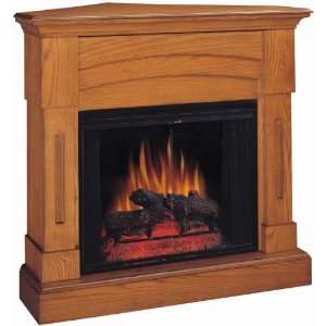   Flame Electric Fireplace Berkeley Corner Premium Oak