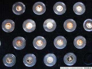 Die kleinsten Goldmünzen der Welt Auswahl aus über 30  