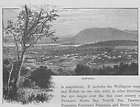 australia newtown hobart tasmania antique engraving 1889 location 