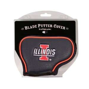    Illinois Illini Blade Putter Cover Headcover: Sports & Outdoors