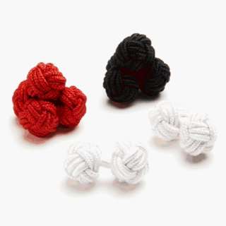  Ox & Bull Basic Silk Knot Cufflinks 