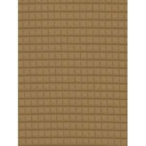    Grid Squared Cashew by Robert Allen Contract Fabric